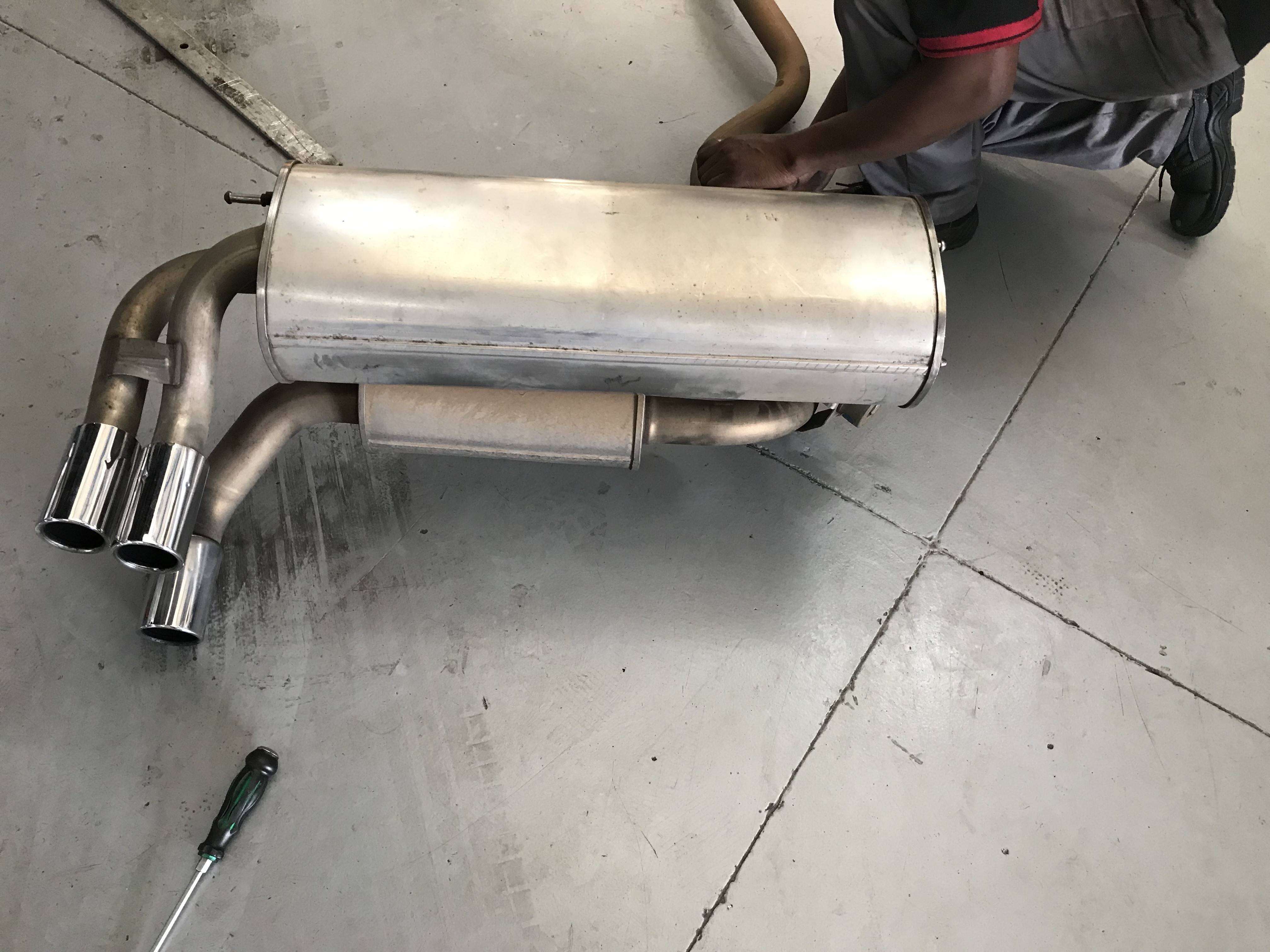 F30 320d Exhaust modification