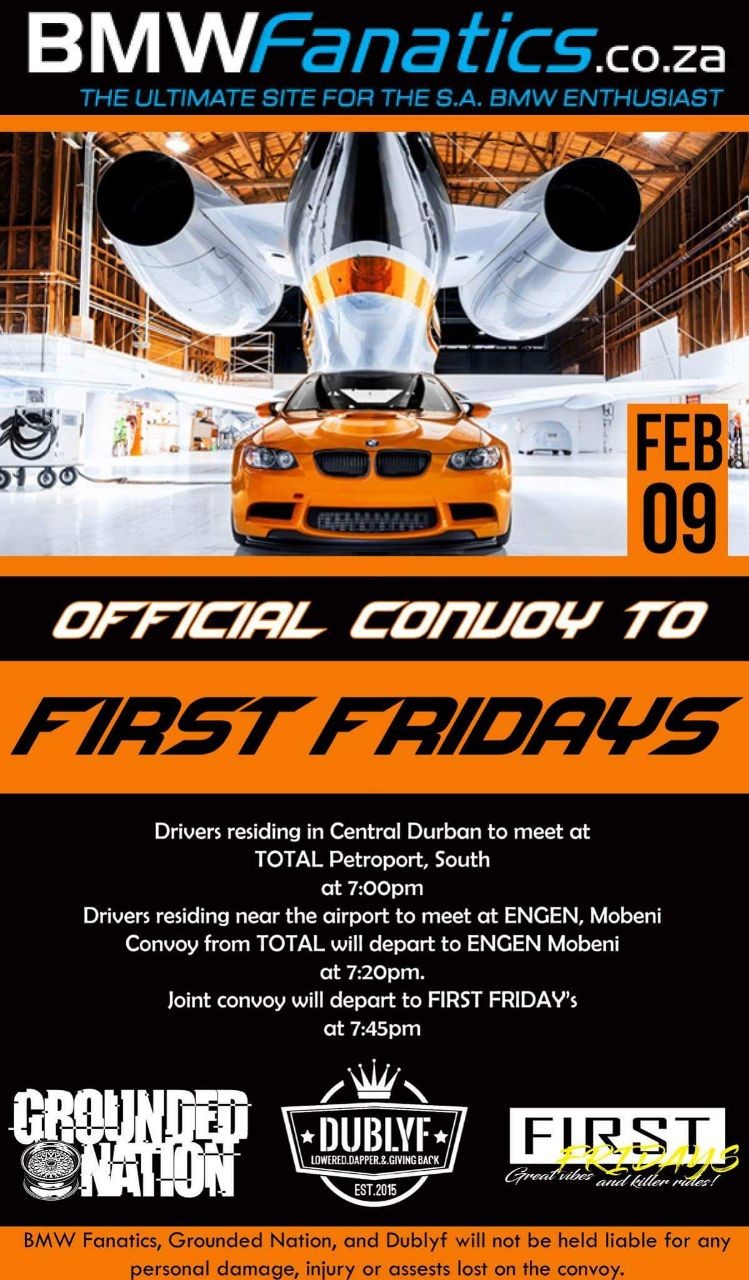 BmwFanatics Presents Official Convoy To First Fridays BMWFanatics