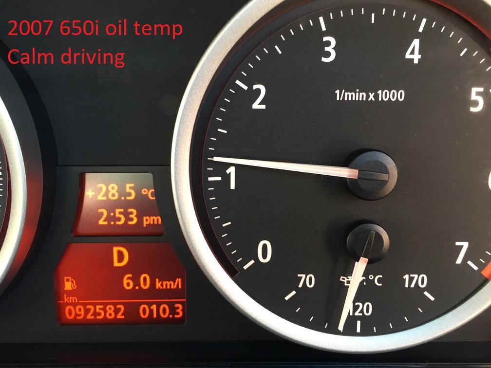 Help needed. 650i High and fluctuating oil temp BMWFanatics