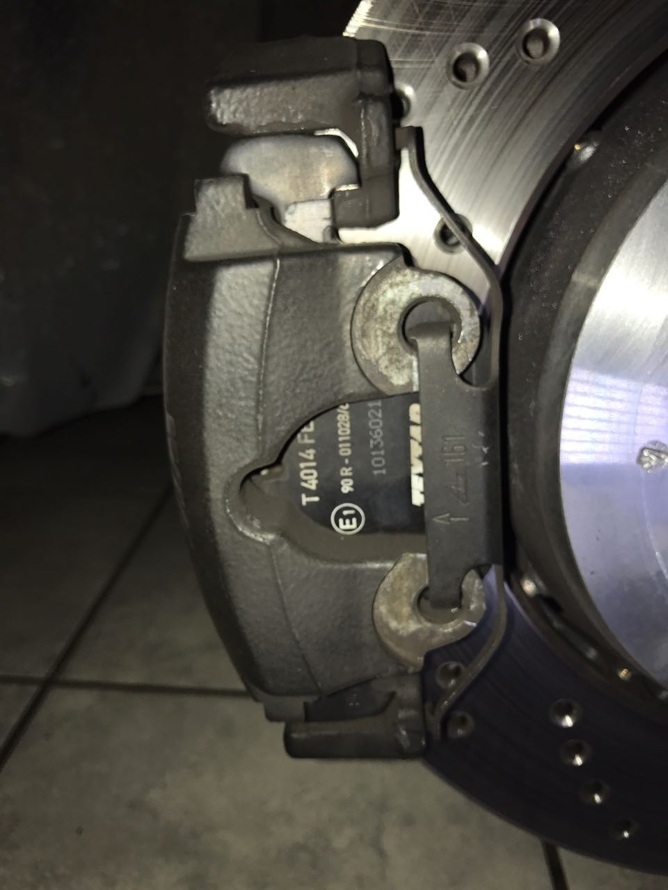 Z4M Brake Caliper Plastidip Red BMWFanatics