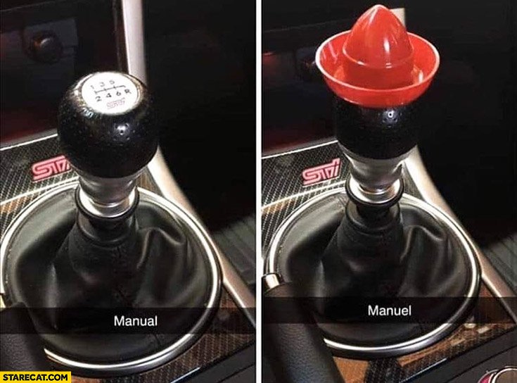 manual-vs-manuel-shifting-knob-with-mexican-hat-on-it.jpg