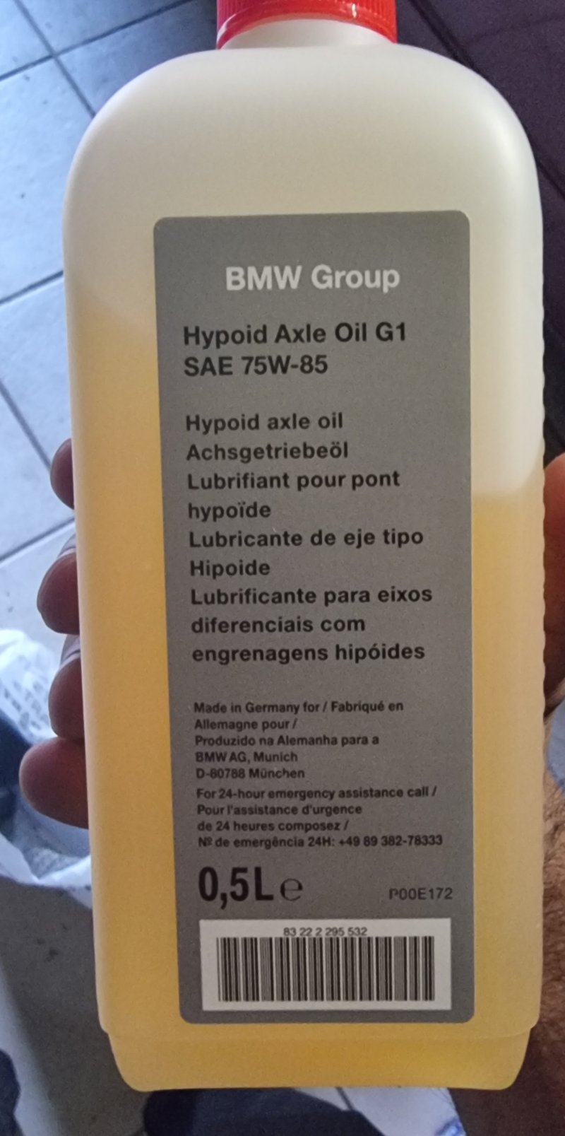 Bmw Diff Oil Spec