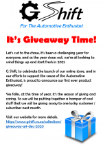 G Shift December-20 Giveaway promotion.png
